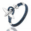 Pulsera de Ancla de Aviación de Acero Inoxidable Dorado para Hombres y Mujeres