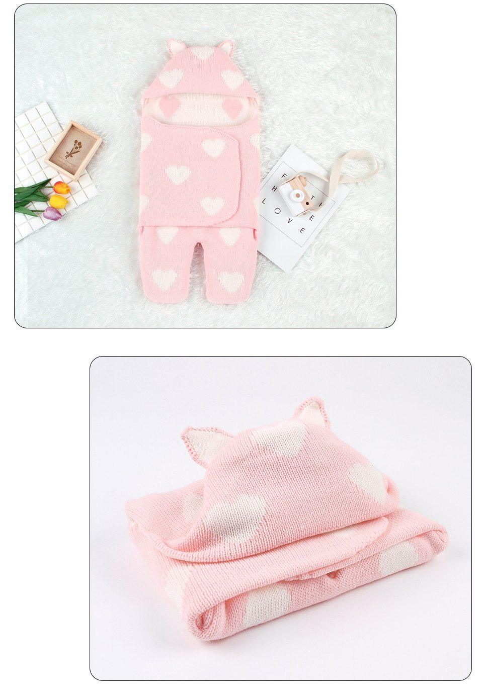 Premium Knitted Baby Sleeping Bags for Winter Comfort