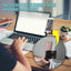 Adjustable Notebook Screen Side Phone Holder