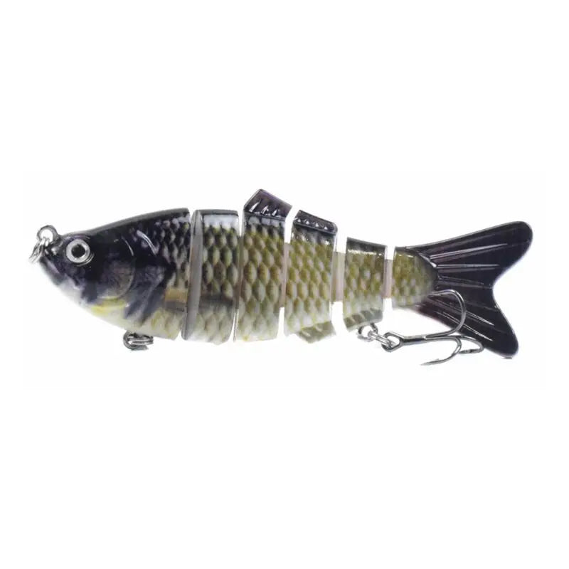 10cm 16.5g Multi-section Lure With Ring Beads Simulation Luya Multi-section Lure Submerged Bionic 6-section Lure - Korvel