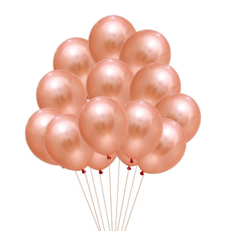 Luxury Shiny 20pcs Happy Birthday Party Balloons