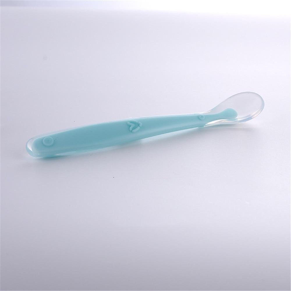 Premium Soft Silicone Baby Feeding Spoons - Candy Color Set