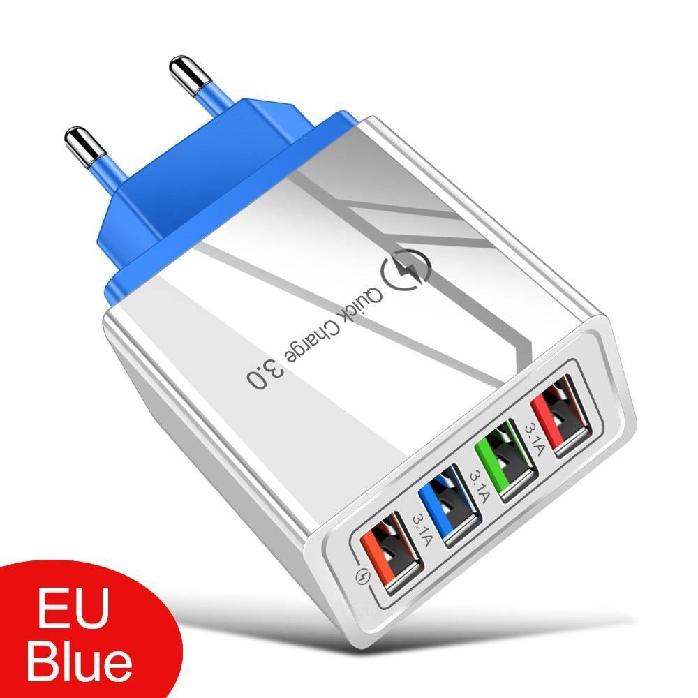 Quick Charge 3.0 USB Wall Charger for Phones and Tablets