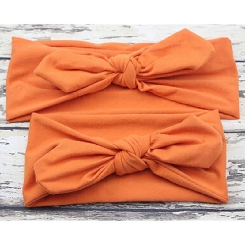 Modern Mother & Daughter Rabbit Ears Bow Hair Bands