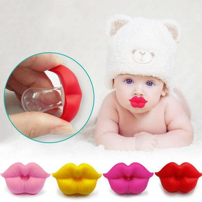 Funny Baby Pacifier Clip - Food Grade Silicone Nipple Holder