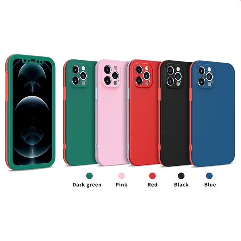Premium Full Cover Protective Case for iPhone 12 Mini & More