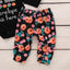 Adorable Halloween Baby Outfit Set with Pumpkin Design