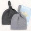 Adorable 2-Piece Baby Cap Set - 100% Cotton for All Seasons - Korvel