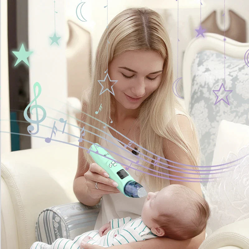 Babyfutur Baby Nasal Aspirator Electric Nose Cleaner Newborn infantil Safety Sanitation Nasal dischenge patency tool aspire - Korvel