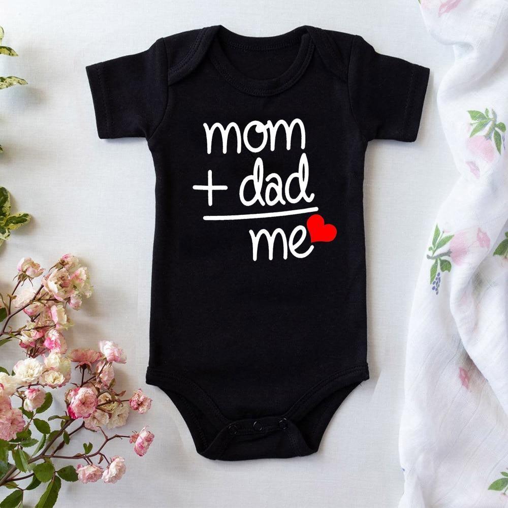 Bodysuit de bébé imprimé moderne de luxe - Combinaison d'été unisexe