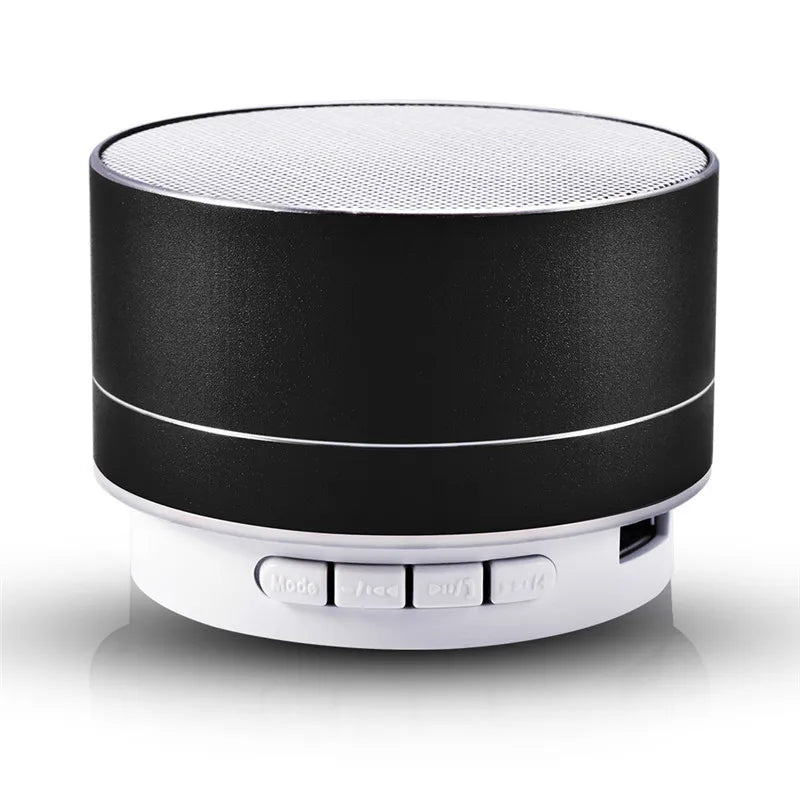 New Mini outdoor Speakers Bluetooth Speaker Stereo Music Subwoofer Portable LED Loudspeaker Hands-free Call FM TF Card Line-in - Korvel