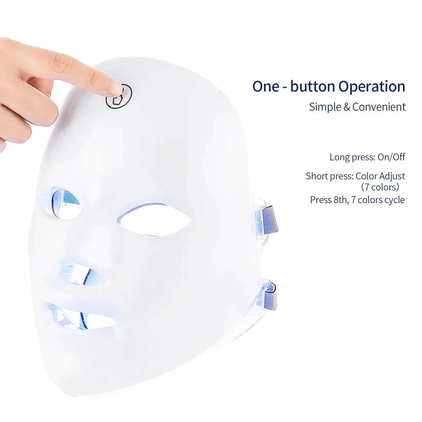 Masque Facial LED Premium pour une Peau Radieuse