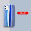 Funda de Silicona Arcoíris de Lujo para iPhone - Protección Premium