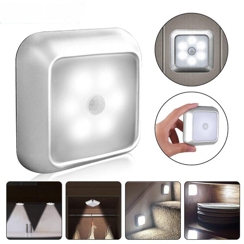 STEVVEX Wireless LED Motion Sensor Night Lights - Set of 2