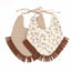 Double-Deck Infant Bibs - Stylish Cotton Linen for Toddlers