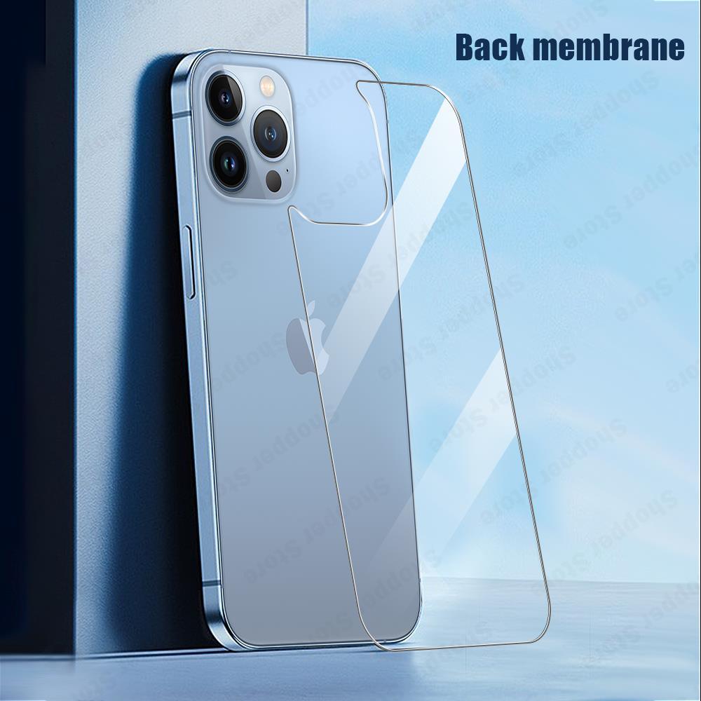 Protector de Espalda de Vidrio Templado Premium para Modelos de iPhone