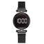 Luxury Digital Magnet Watches For Women Rose Gold Stainless Steel Dress LED Quartz Watch Female Clock Relogio Feminino Drop Ship - Korvel
