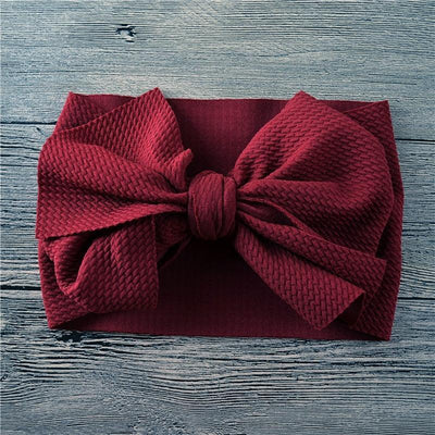 Newborn Large Bow Headwrap for Baby Girls
