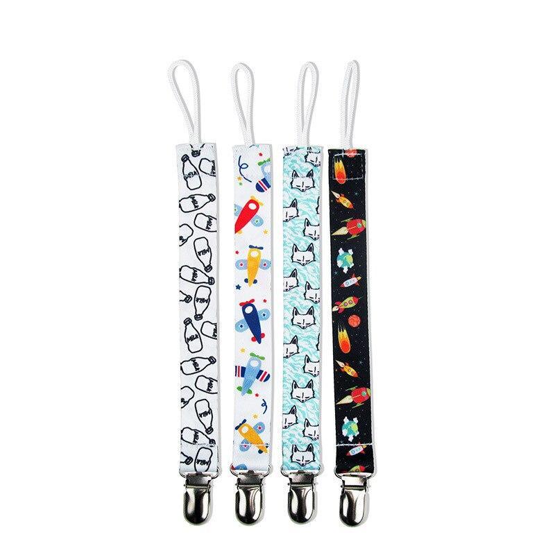 Ensemble de 4 clips de sucette pour nourrissons