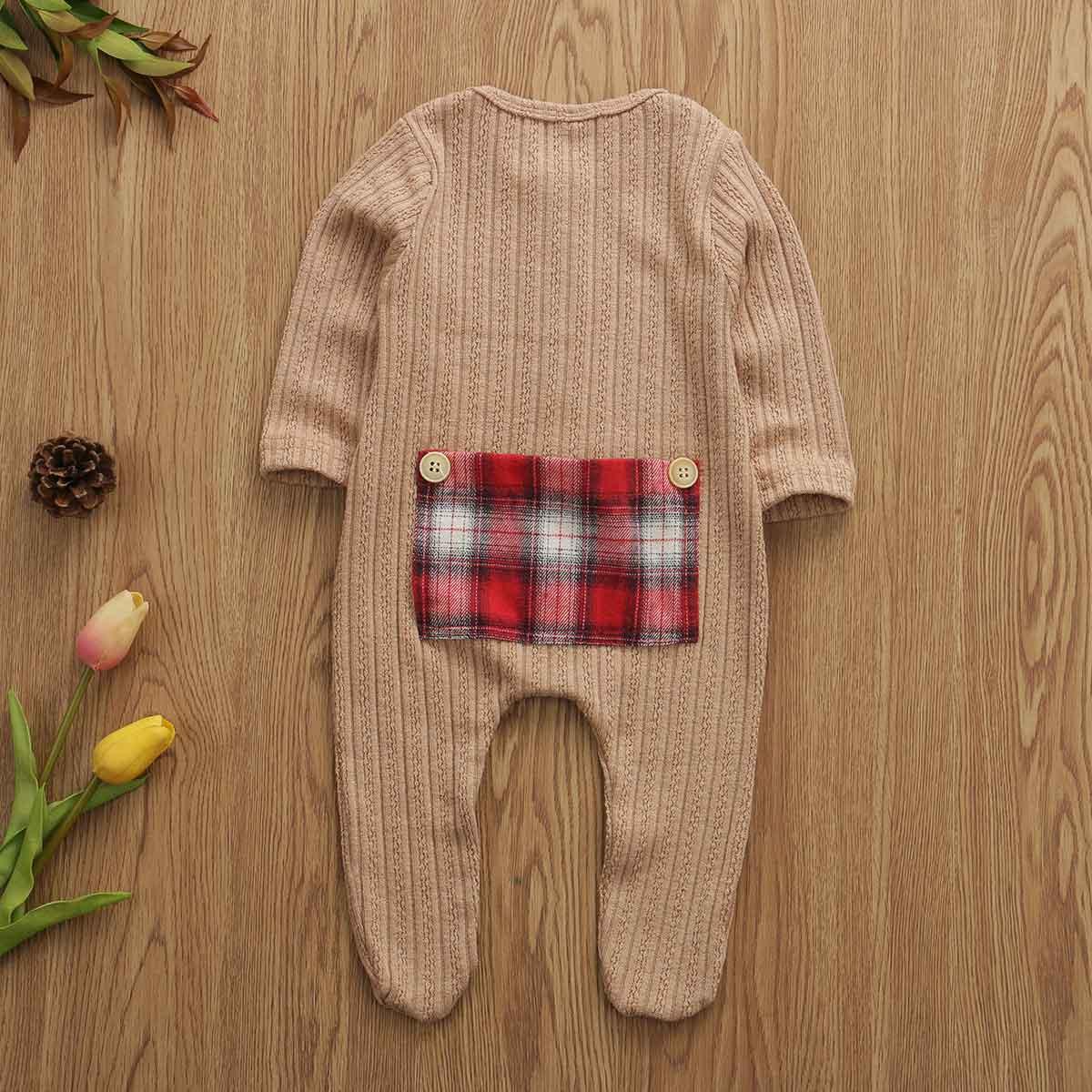 Combinaison Bébé à Manches Longues en Coton Premium pour Nouveau-nés