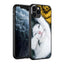 Black Big Eye Cat Phone Case for iPhone Series
