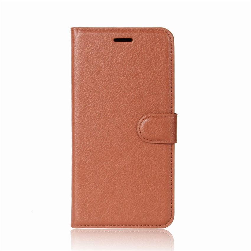 Funda de Cuero Premium con Tapa para iPhone 7/8 Plus