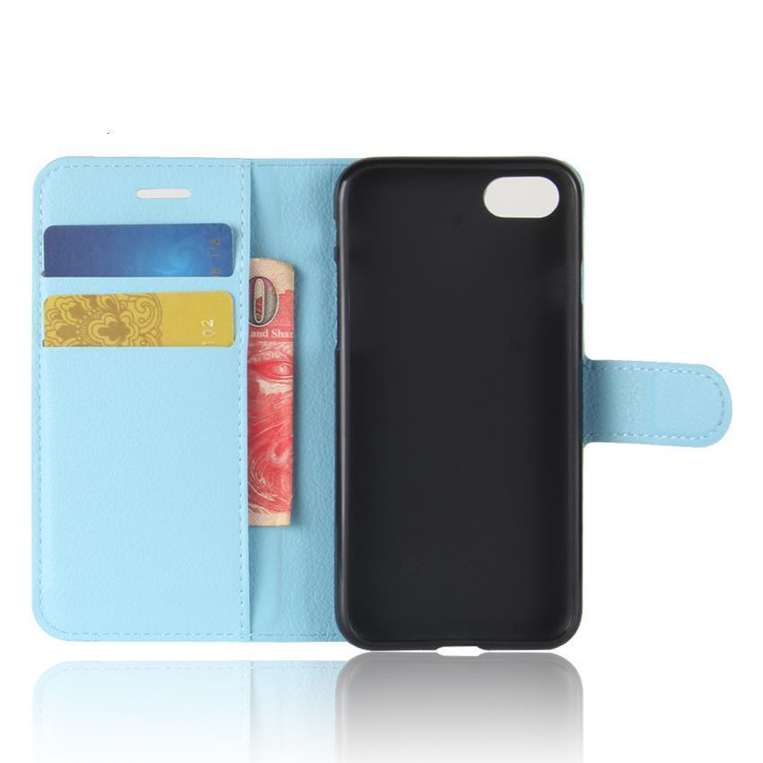 Funda de Cuero Premium con Tapa para iPhone 7/8 Plus