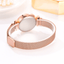 Montre de Luxe à Couleur Dégradée pour Femme avec Boucle Magnétique