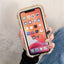 Coque de téléphone en peluche ours brun mignon pour modèles d'iPhone