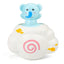 Juguete de baño de spray de agua en forma de huevo de pato pingüino para niños