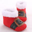 Chaussures d'hiver pour bébés unisexes - Premiers pas avec le charmant Père Noël