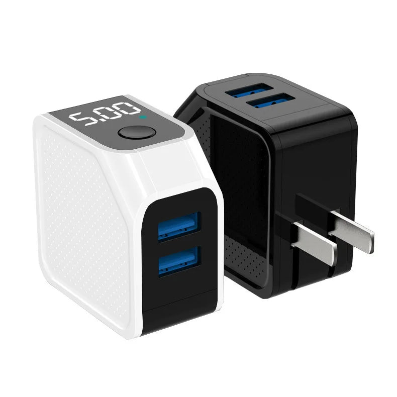 Intelligent Fast Charging Dual USB Power Adapter