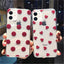 Premium Transparent Phone Case for iPhone - Little Dots Design
