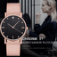 Cusual Ladies Watch with Starry Sky Dial - Fashion Quartz Wristwatch