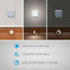 STEVVEX Wireless LED Motion Sensor Night Lights - Set of 2