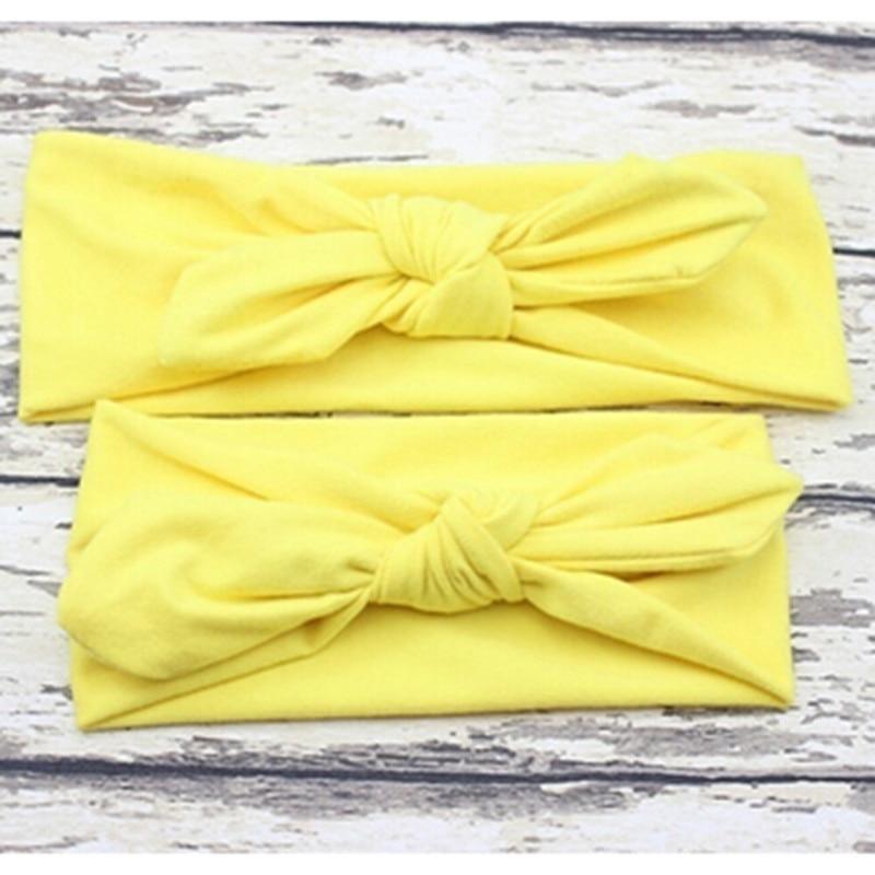 Modern Mother & Daughter Rabbit Ears Bow Hair Bands