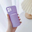 Premium Soft Silicone Wallet Phone Case for iPhone