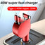Vogek 3-in-1 Car Charger 60W Super Fast Charging for iPhone Xiaomi Huawei Samsung with Telescopic Charging Cables and Adapters - Korvel