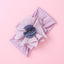 Elegant Handmade Baby Girl Hair Band with Rhinestone Crown - Perfect for Infants - Korvel