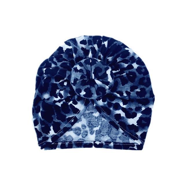 Sombrero Turbante de Algodón de Lujo para Recién Nacidos y Mamás