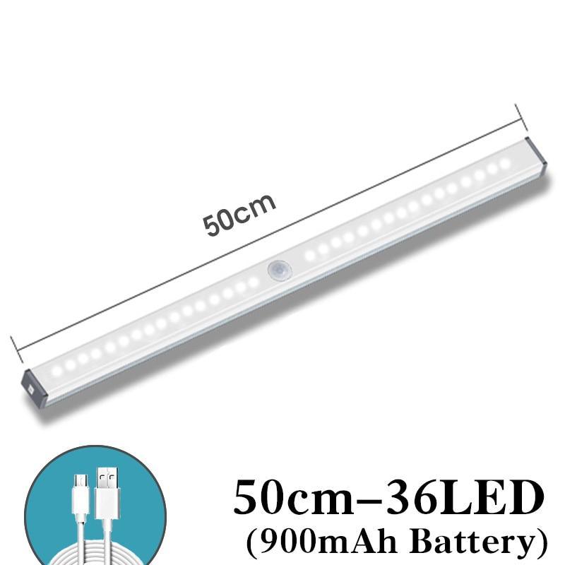 Luz Nocturna con Sensor de Movimiento LED - Inalámbrica y Recargable
