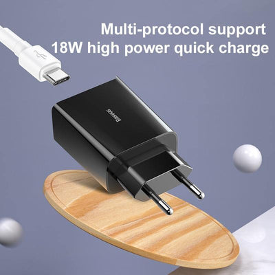 Mini Fast USB 18W Charger with Quick Charge 3.0 Technology