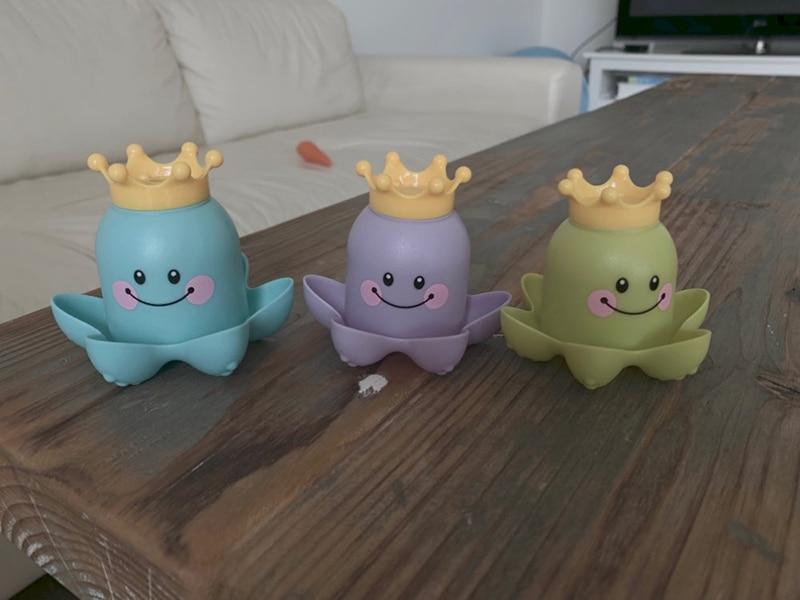 Kids Ocean Life Octopus Stacking Cups Bath Toy