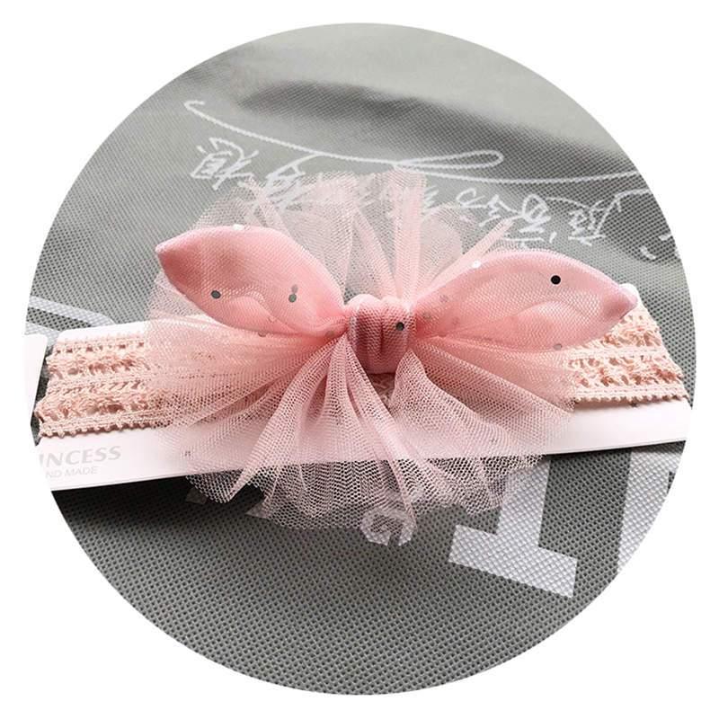 Elegant Handmade Baby Girl Hair Band with Rhinestone Crown - Perfect for Infants - Korvel