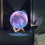 STEVVEX 3D Print Star Moon Colorful Lamp - Touch Control Night Light