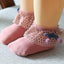 Calcetines para Niña con Lazos de Encaje y Flores