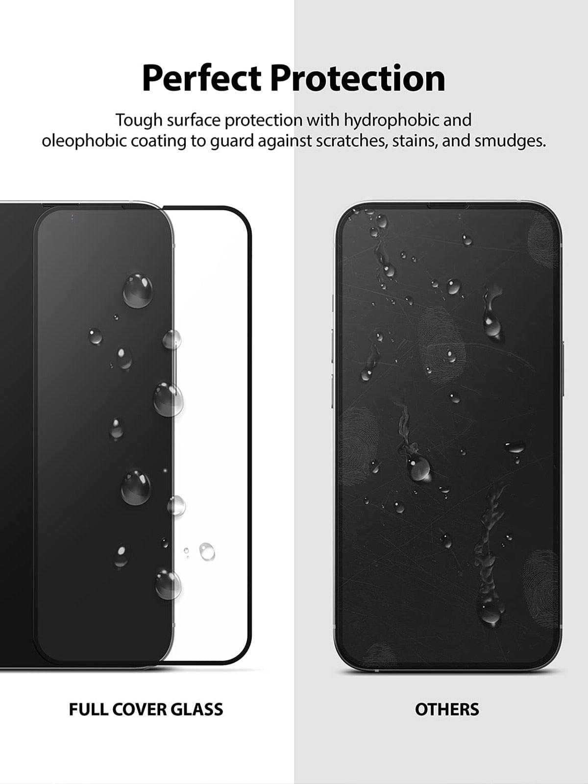 Protector de Pantalla de Vidrio Templado Premium 2PCS para iPhone 14/13