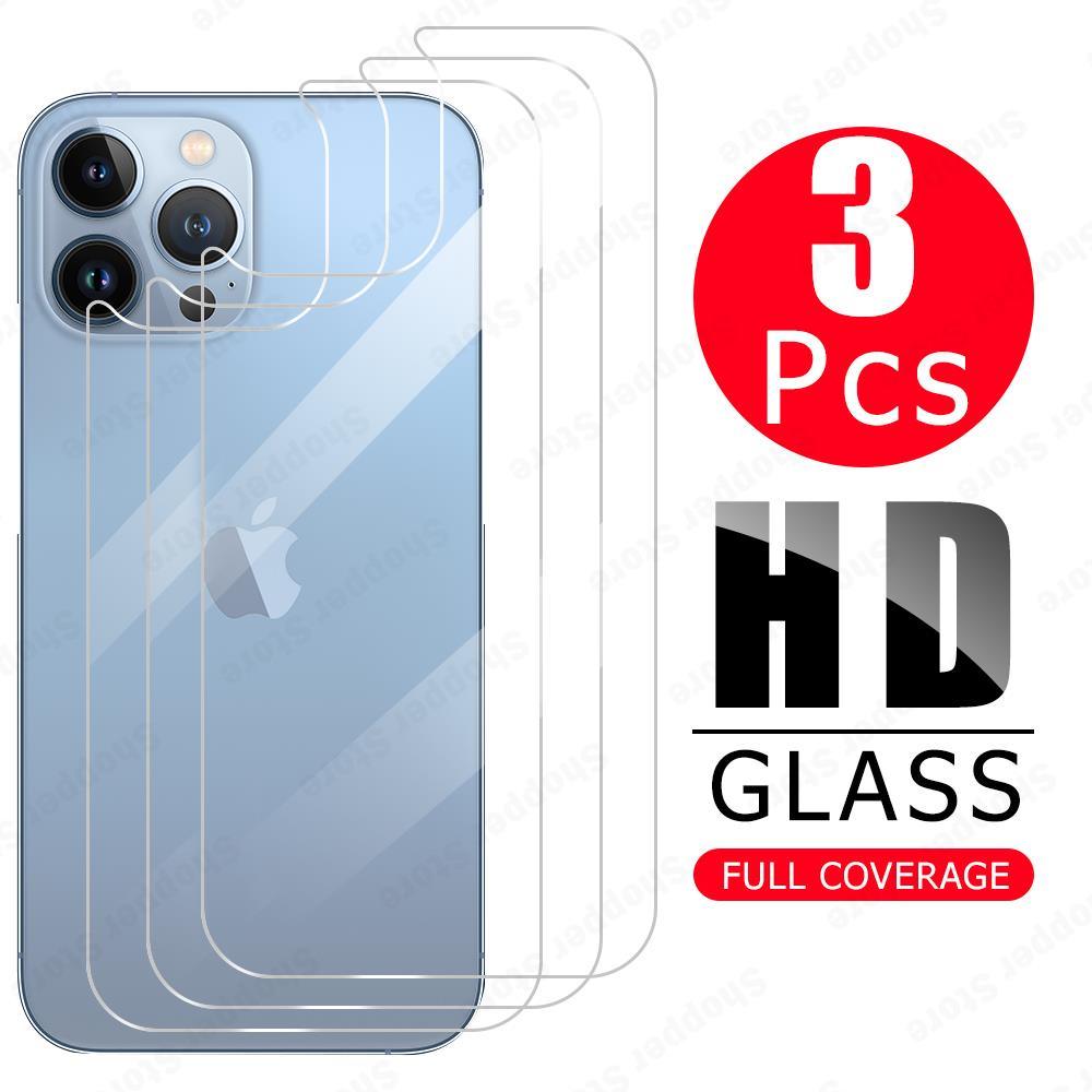 Protector de Espalda de Vidrio Templado Premium para Modelos de iPhone