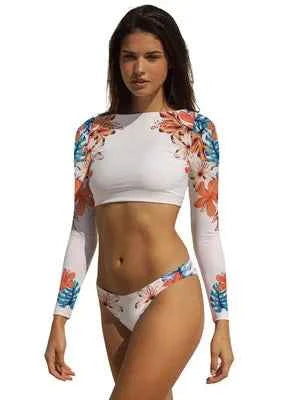 Ensemble de Maillots de Bain à Manches Longues Premium