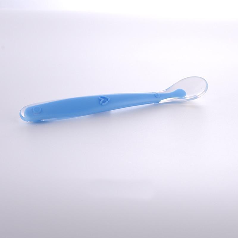 Silicone Baby Soft Soup Spoon - Colorful Feeding Essential
